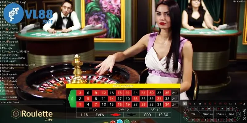 casino Chơi roulette với dealer chuyên nghiệp